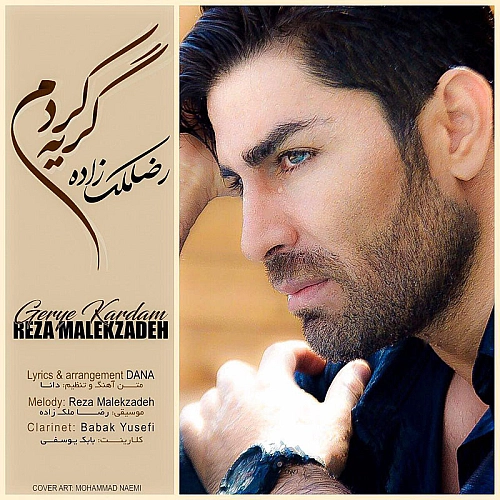 گریه کردم از رضا ملک زاده گریه کردم از رضا ملک زاده